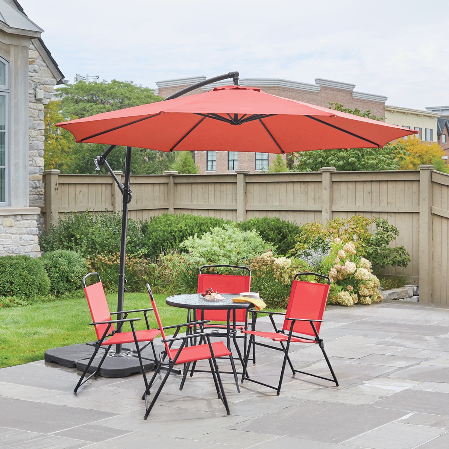 7 x 10 patio umbrella 10' Offset Umbrella