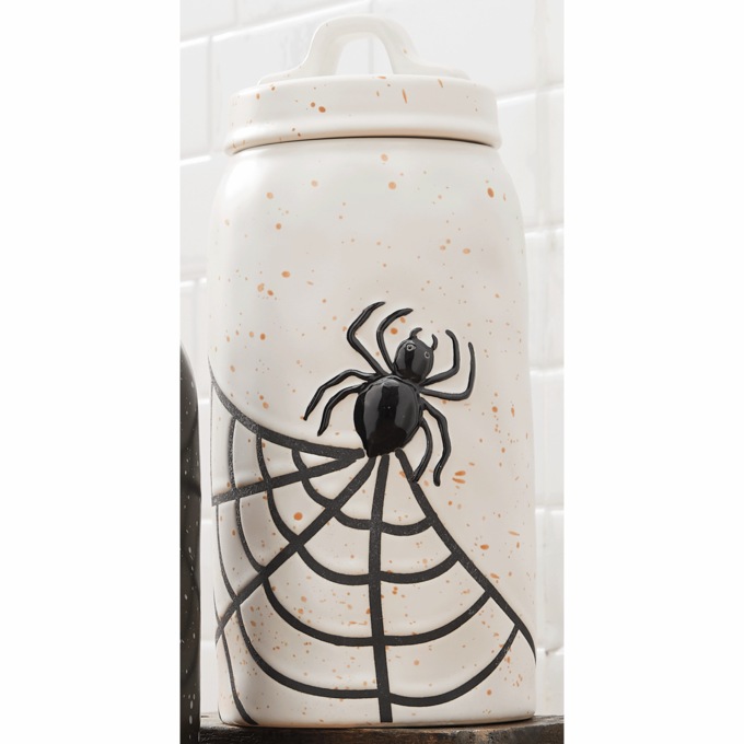 Spiderweb Treat Jar, , large