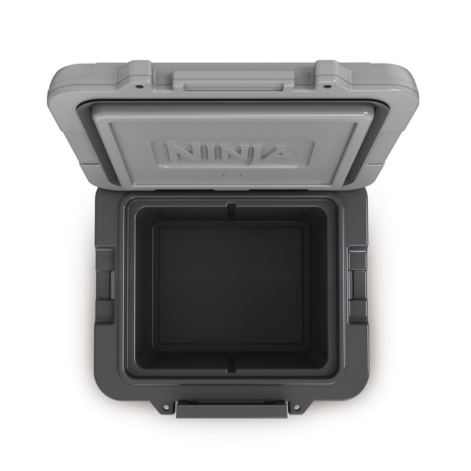 Ninja FrostVault 30-Quart Wheeled Cooler with Dry Zone, Gray, large