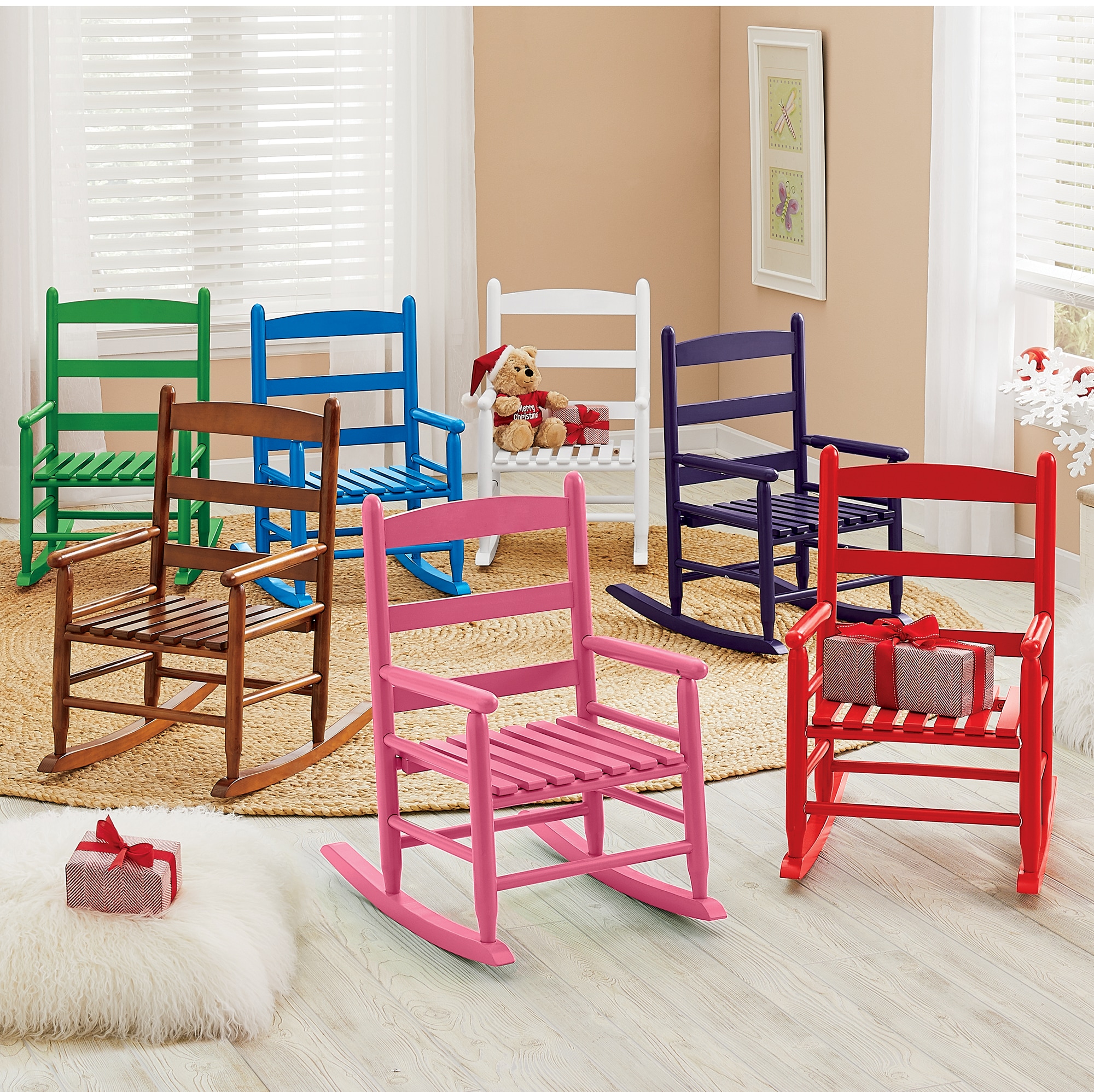 Child&rsquo;s Wood Rocking Chair, , large