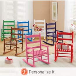 Child’s Wood Rocking Chair, , large