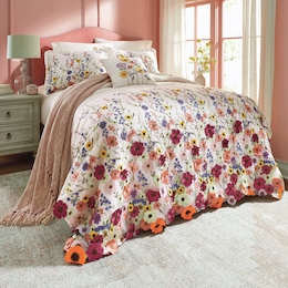 May Flowers Comforter Set and Accent Pillow, , large