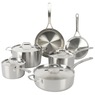 Sur La Table Pike and Pine 10-pc. Stainless Steel Cookware Set, , large