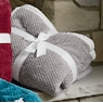 Cozy Textured Fleece Sherpa Reversible Throw, , large