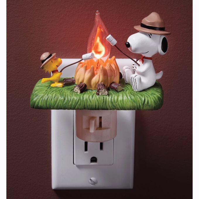 Snoopy & Woodstock Nightlight, , large