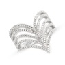Diamond V Ring, , large