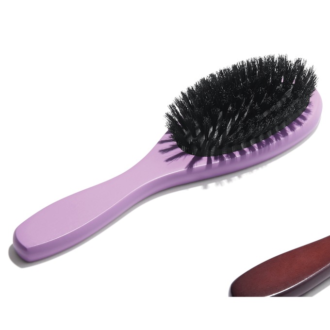 Boar Bristle Paddle Brush, , large