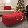 Simplify Rolling Christmas Tree Bag, Red, large