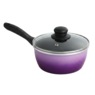 Gradient 10-Piece Aluminum Cookware Set, Purple, large