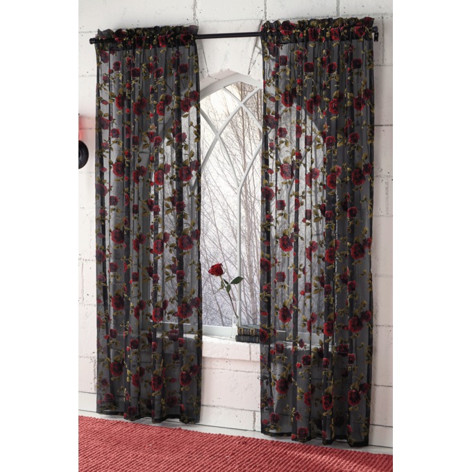 Roses Burnout Single Panel, , large