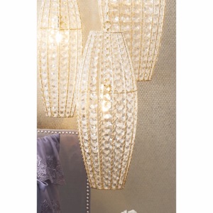 Faux-Crystal Medium Lamp, , large