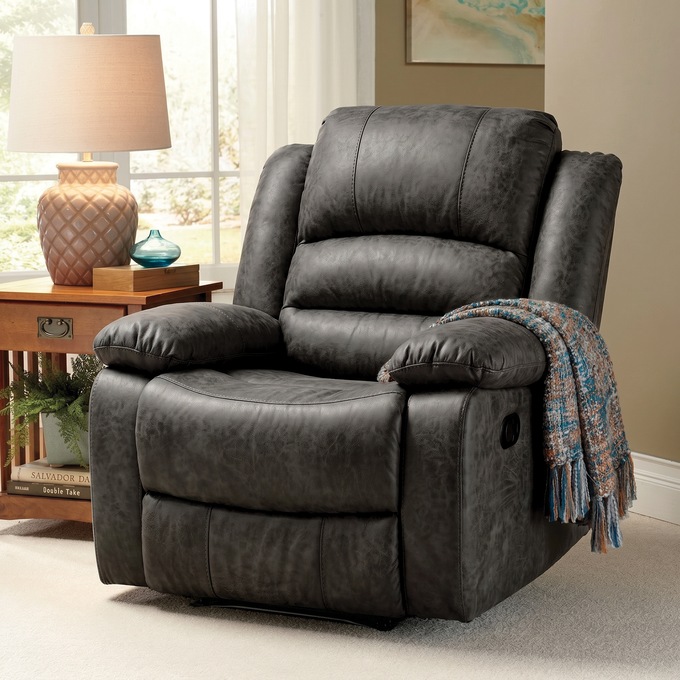 Overstuffed Recliner | Seventh Avenue