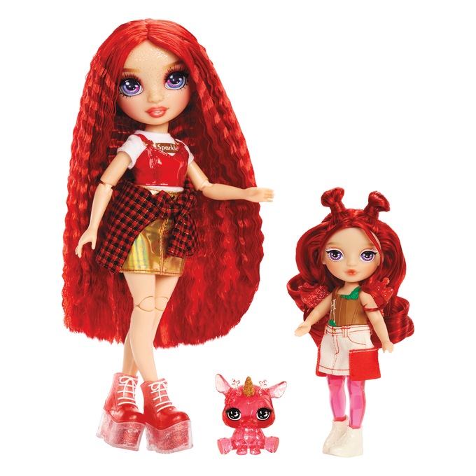 Rainbow High Littles Fantasy Doll, Red, large