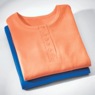2-Pack Cotton Knit Henley Nightshirts for Women, , large