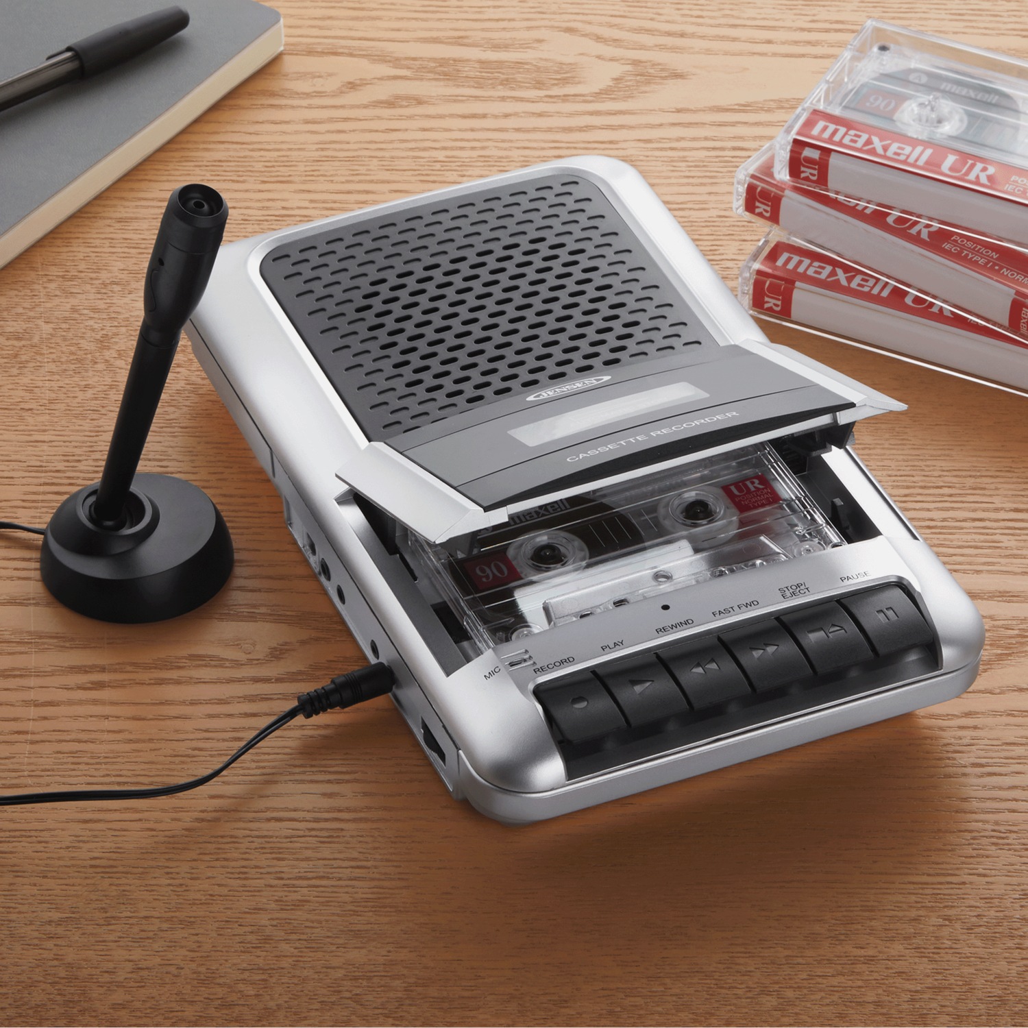 JENSEN Shoebox-Style Cassette Player/Recorder | Seventh Avenue