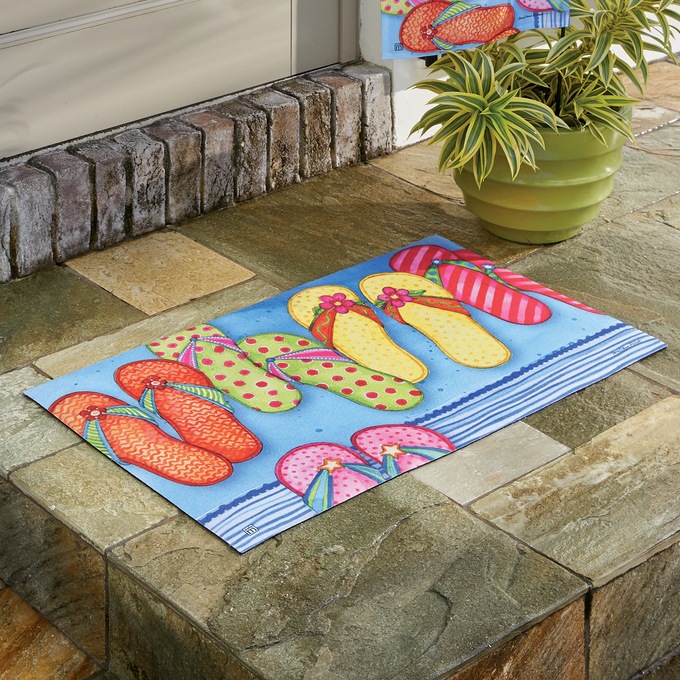 Favorite Flip-Flop Matmate - 18" x 30", , large
