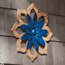 Wood & Metal Flower Art, , large