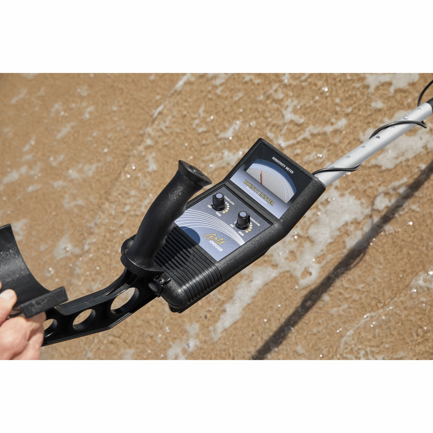 Bounty Hunter Gold Digger Metal Detector with Headphones | Seventh
