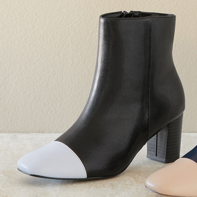 Color Block Bootie, , large