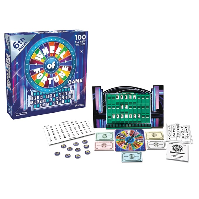 Wheel of Fortune Board Game, , large