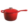 Crock Pot Artisan 3-qt. Enameled Cast Iron Saucepan with Lid, , large