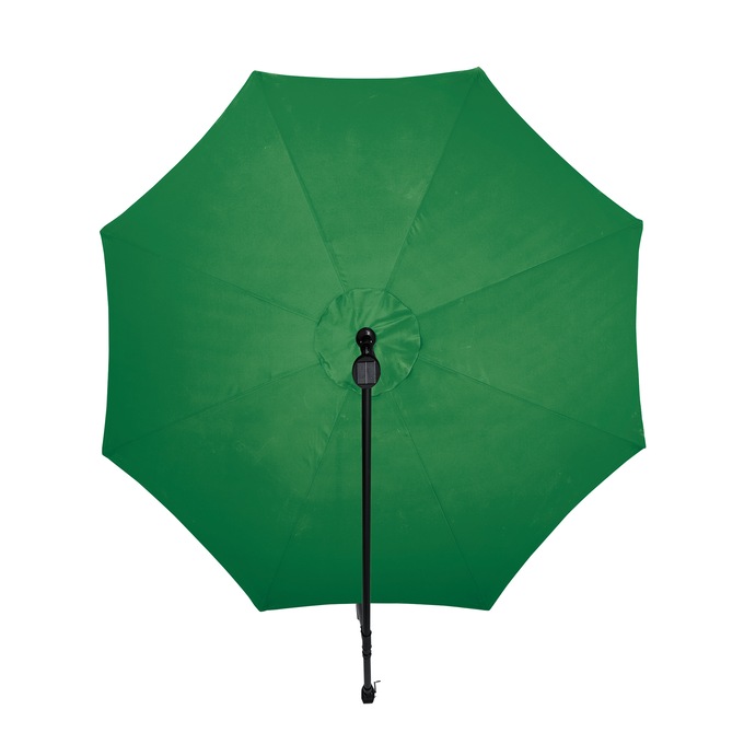 9' Solar Lit Umbrella, , large