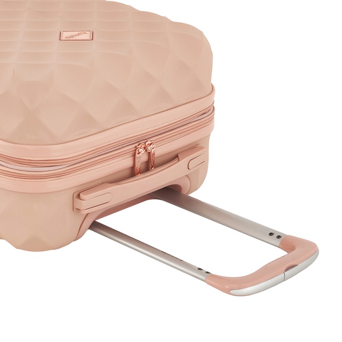 Travelers Club Kensie Expandable Hardside Carry-On, Dusty Pink, large
