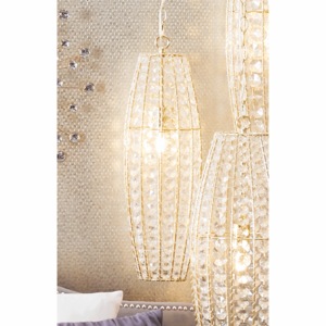 Faux-Crystal Small Lamp, , large