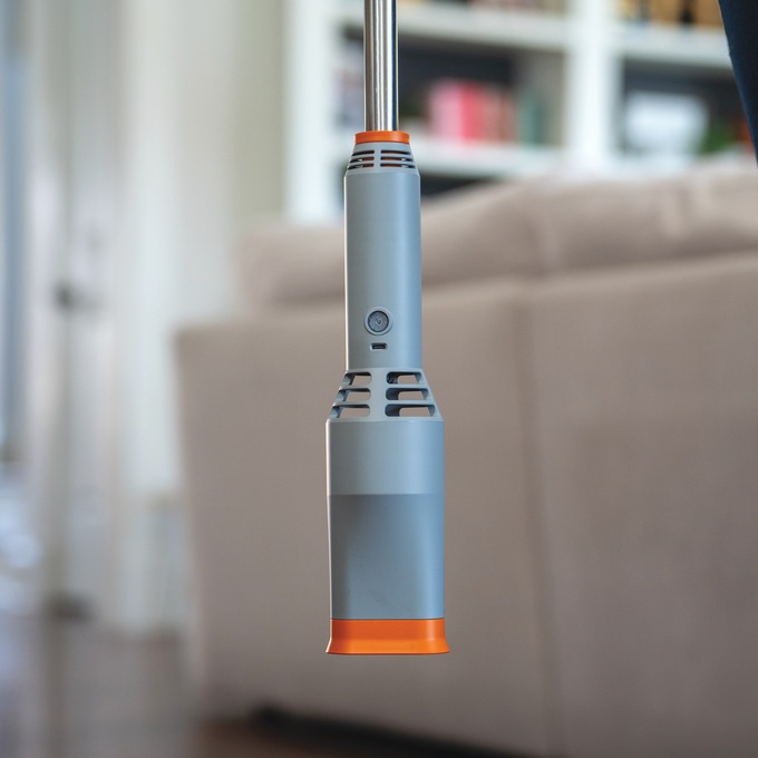 Rocket Sweeper Cordless Air Broom, Gray, large