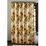 Sunflower Script Shower Curtain, , large