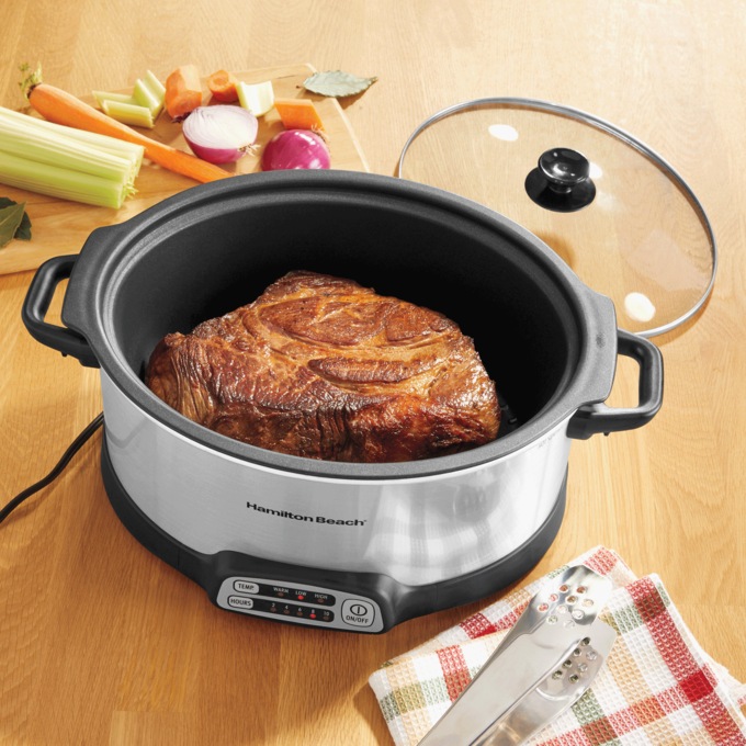 Hamilton Beach 6-quart Sear & Cook Slow Cooker, , large