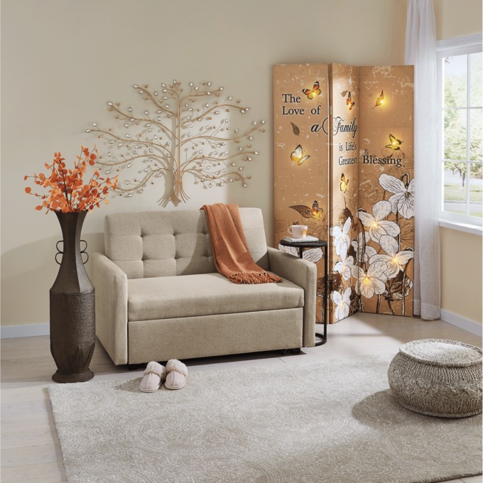 Cali Convertible Sleeper Loveseat, , large