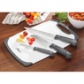Ginny's 3-Piece Knife Set with Cutting Board, , large