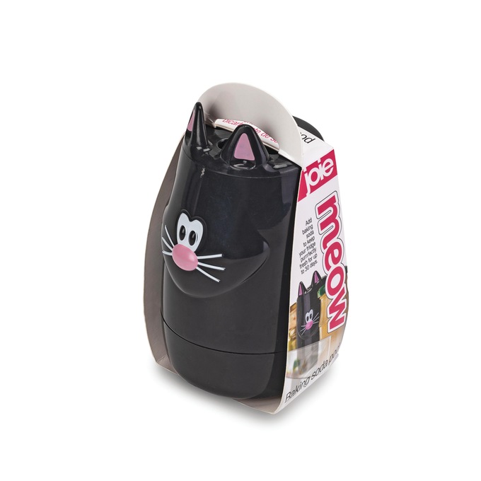 Meow Baking Soda Pod, Black, large