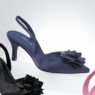 3-D Floral Slingback, , large