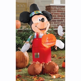Minnie or Mickey Scarecrow Inflatable, , large