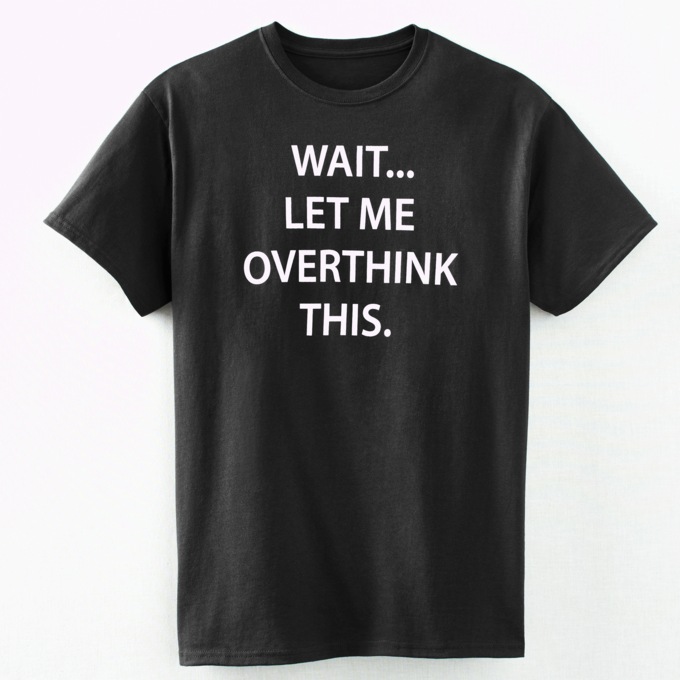 Overthink This Tee, , large