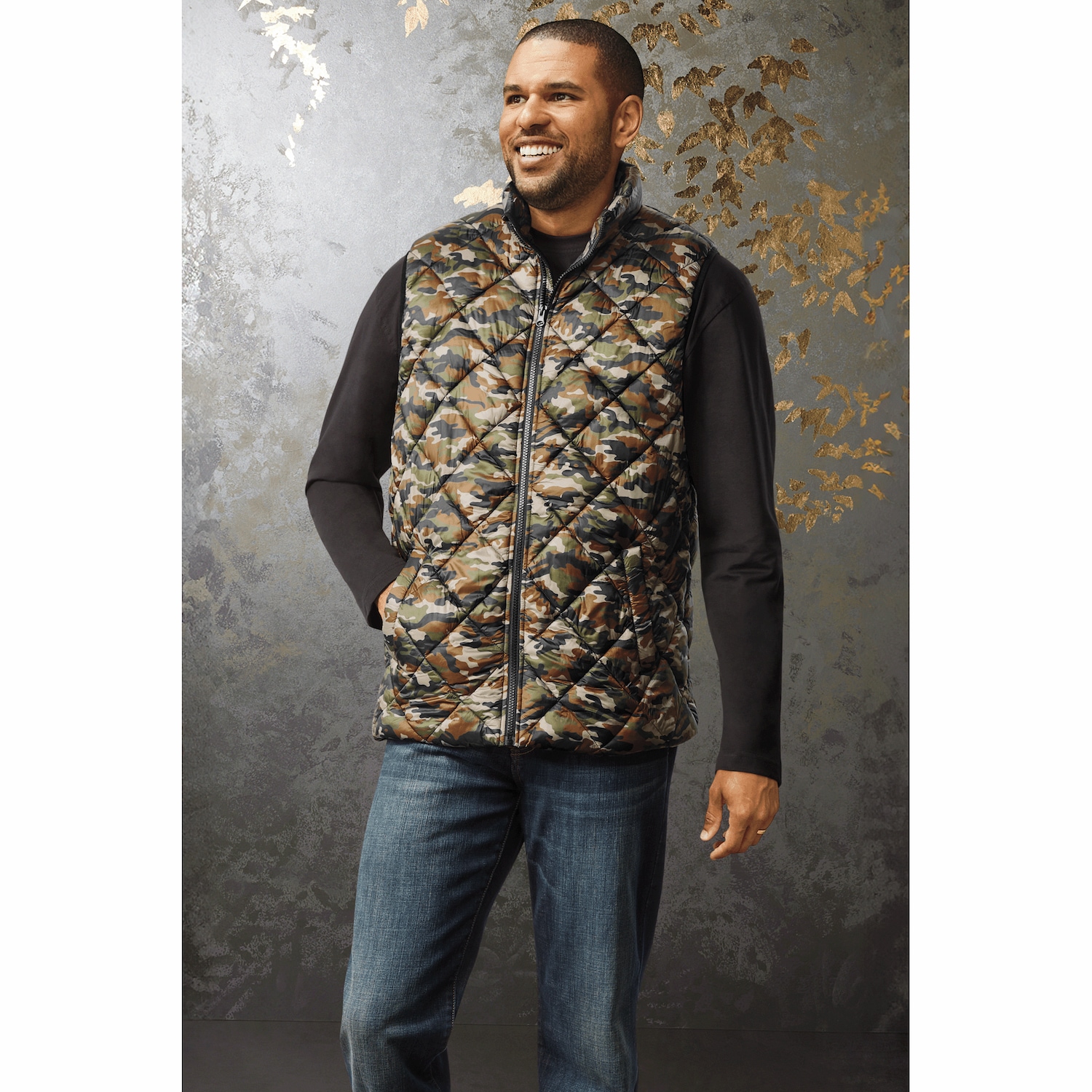 Men's Light Puffer Vest | Seventh Avenue