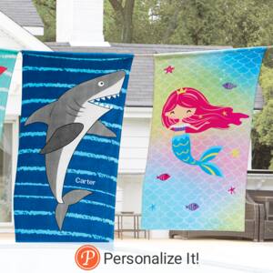 Kids' Beach Towel, , large