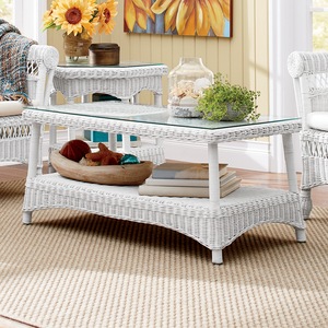 Wicker Coffee Table, , large
