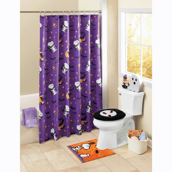 Snoopy Shower Curtain, , large