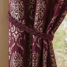 Alicia Window Set, Burgundy Gold, large