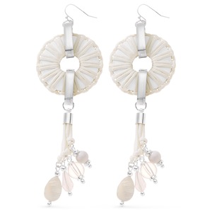 Wrapped Tassel Earrings, , large