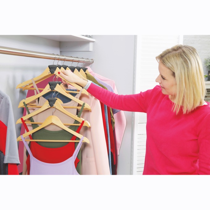 Ruby Space Triangles&trade; Closet Organizers, , large