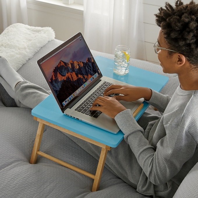 Split Top Laptop Table, , large