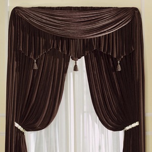 Woven Velvet Valance, , large