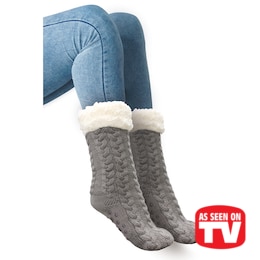 Huggle Slipper Socks, , large