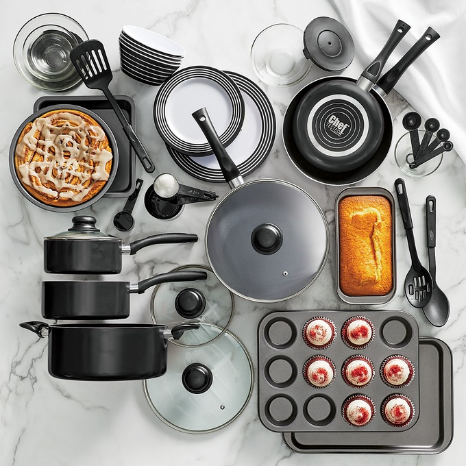 Chef Tested 50-Piece Mega Kitchen Set, , large