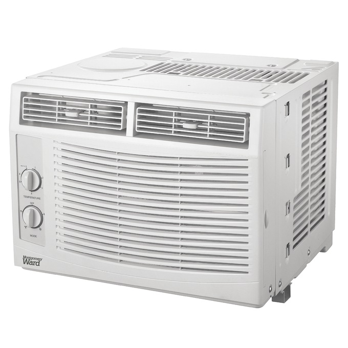Montgomery Ward 5000 BTU Manual Window Air Conditioner, , large