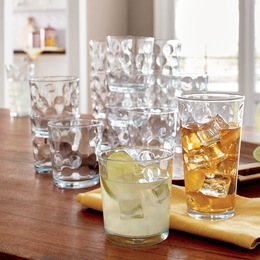 Eclipse 16-Piece Glass Tumbler Set, , large